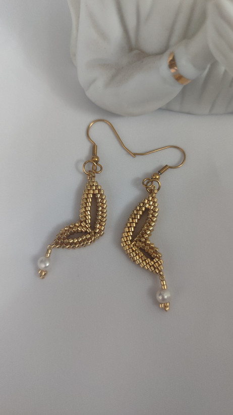 گوشواره میوکی بال پروانه