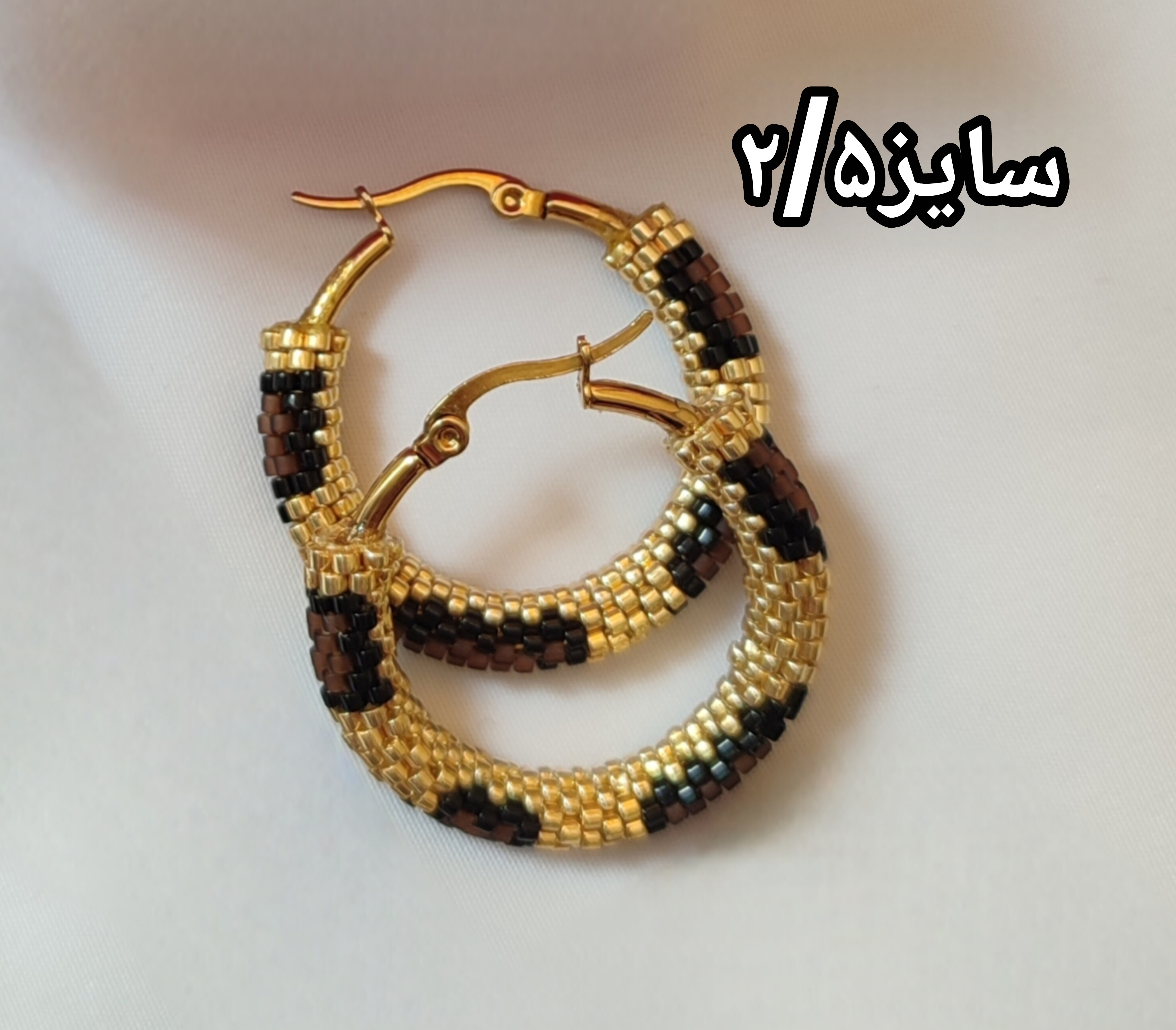 گوشواره پلنگی حلقه ای میوکی