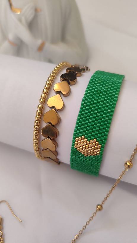 ست میوکی (شامل دستبند،گردنبندوگوشواره)